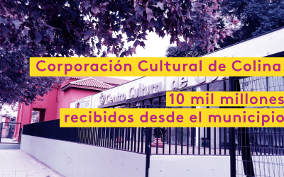 Corporación Cultural de Colina: Deberá transparentar el destino de más de 10 mil millones recibidos desde el municipio