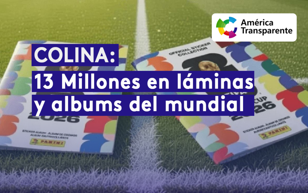 Corporación Municipal de Colina fragmenta compra de $13 millones para adquirir álbumes y láminas del Mundial 2026